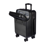 Trolley in ABS con tasca frontale per pc, lucchetto e attacco USB undicesima vista