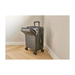 Trolley in ABS con tasca frontale per pc, lucchetto e attacco USB
