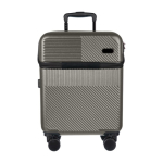 Trolley in ABS con tasca frontale per pc, lucchetto e attacco USB seconda vista