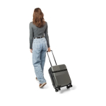 Trolley in ABS con tasca frontale per pc, lucchetto e attacco USB quarta vista
