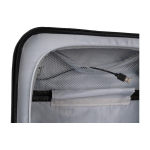 Trolley in ABS con tasca frontale per pc, lucchetto e attacco USB sesta vista