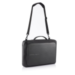 Zaino antitaccheggio in rPET che si trasforma in valigetta per PC 16'' color nero decima vista