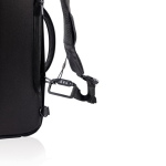 Zaino antitaccheggio in rPET che si trasforma in valigetta per PC 16'' color nero vista 11