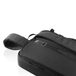 Zaino antitaccheggio in rPET che si trasforma in valigetta per PC 16'' color nero vista 12