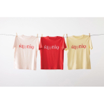 T-shirt unisex regular fit in 100% cotone da 80 g/m² Iqoniq color corallo