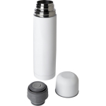 Termos in acciaio inox riciclato con tappo che diventa una tazza 750ml color bianco quarta vista