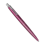 Penna in metallo Parker Jotter SE Global Icons con inchiostro blu color rosa terza vista