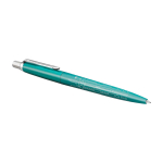 Penna in metallo Parker Jotter SE Global Icons con inchiostro blu color turchese seconda vista