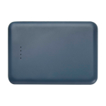 Powerbank in plastica riciclata sottile ed elegante da 5.000 mAh seconda vista frontale