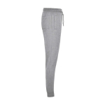Pantaloni sportivi per bambini in cotone e poliestere 280 g/m² Roly color grigio chiaro jensato seconda vista con laterale