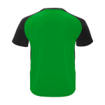 T-shirt sportiva per bambini a maniche corte 140g/m2 Roly Bugatti color verde tropicale seconda vista posteriore