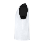T-shirt sportiva bambino maniche corte 140g/m2 Roly Indianápolis color nero vista laterale