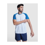 T-shirt sportiva bambino maniche corte 140g/m2 Roly Indianápolis color rosso immagine stile di vita