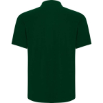 Polo unisex con taschino in piqué di cotone e poliestere 190g/m² Roly color verde bottiglia seconda vista posteriore