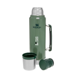 Thermos Stanley Classic in acciaio inossidabile con tazza per bere 1L vista area di stampa