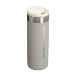 Bicchiere termico Stanley AeroLight™ acciaio inox anti-perdita 470ml color grigio vista con logo stampato 2