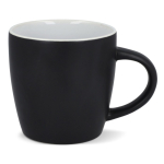Tazza in ceramica con finitura opaca in vari colori 350ml color nero