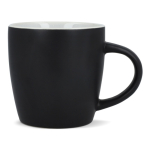 Tazza in ceramica con finitura opaca in vari colori 350ml color nero seconda vista