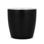 Tazza in ceramica con finitura opaca in vari colori 350ml color nero quarta vista