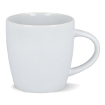 Tazza in ceramica con finitura opaca in vari colori 350ml color bianco