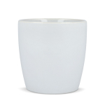 Tazza in ceramica con finitura opaca in vari colori 350ml color bianco quarta vista