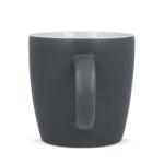 Tazza in ceramica con finitura opaca in vari colori 350ml color grigio terza vista