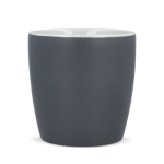 Tazza in ceramica con finitura opaca in vari colori 350ml color grigio quarta vista