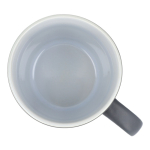 Tazza in ceramica con finitura opaca in vari colori 350ml color grigio quinta vista