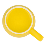 Tazza in ceramica con finitura opaca in vari colori 350ml color giallo sesta vista
