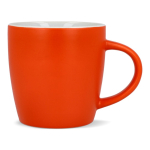 Tazza in ceramica con finitura opaca in vari colori 350ml color arancione seconda vista