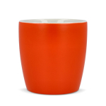 Tazza in ceramica con finitura opaca in vari colori 350ml color arancione quarta vista