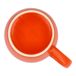 Tazza in ceramica con finitura opaca in vari colori 350ml color arancione sesta vista