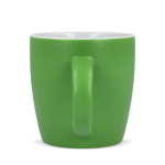 Tazza in ceramica con finitura opaca in vari colori 350ml color lime terza vista