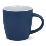 Tazza in ceramica con finitura opaca in vari colori 350ml color blu scuro