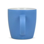 Tazza in ceramica con finitura opaca in vari colori 350ml color azzurro terza vista