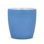 Tazza in ceramica con finitura opaca in vari colori 350ml color azzurro quarta vista