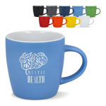 Tazza in ceramica con finitura opaca in vari colori 350ml
