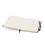 Taccuino A5 con copertina in PU, chiusura magnetica e pagine a righe seconda vista