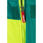 Giacca da lavoro imbottita unisex in poliestere 180 g/m2 Velilla color verde quinta vista