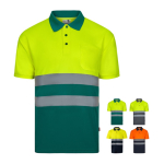 Polo da lavoro unisex a manica corta effetto bird-eye 140 g/m2 Velilla vari colori