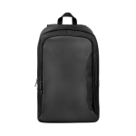 Zaino in poliestere riciclato idrorepellente per pc 17,3'' color nero prima vista