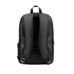 Zaino in poliestere riciclato idrorepellente per pc 17,3'' color nero seconda vista