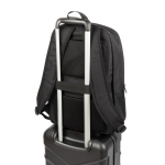 Zaino in poliestere riciclato idrorepellente per pc 17,3'' color nero quinta vista