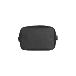 Borsa termica in poliestere riciclato con tracolla regolabile 7L color nero terza vista