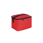 Borsa termica in poliestere riciclato con tracolla regolabile 7L color rosso