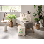 Shopper in cotone riciclato e poliestere con manici lunghi 280 g/m2 vista ambiente