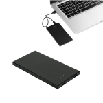 Power bank sottile e resistente in acciaio inox 5.000 mAh vari colori