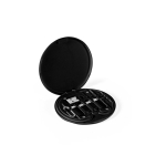 Cavetto di ricarica ultrarapido con set di adattatori in ABS riciclato