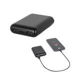 Batteria esterna con indicatore di carica e vari ingressi 8.000 mAh vari colori