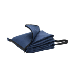 Coperta da picnic pieghevole in poliestere che si trasforma in Shopper color blu quinta vista